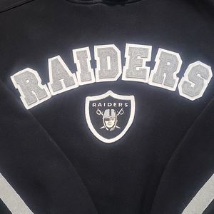 NFL Las Vegas Raiders black hoddie Mens size M